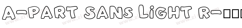 A-part Sans Light R字体转换